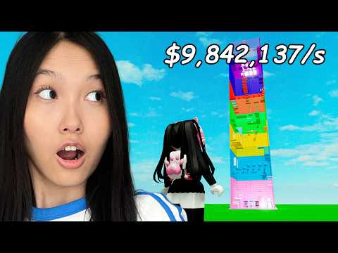 Building My OWN TROLL TOWER in Roblox build a tower...