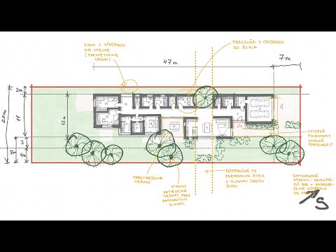 Konzultácia - ukážka tvorby konceptu domu - iPad