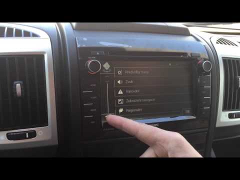 Zenec Z-E3726 - databáze kempů / databáze stellplatze a zadání rozměrů a váhy vozidla