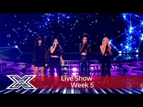 Four Of Diamonds battle it out for their place | Results Show | The X Factor UK 2016