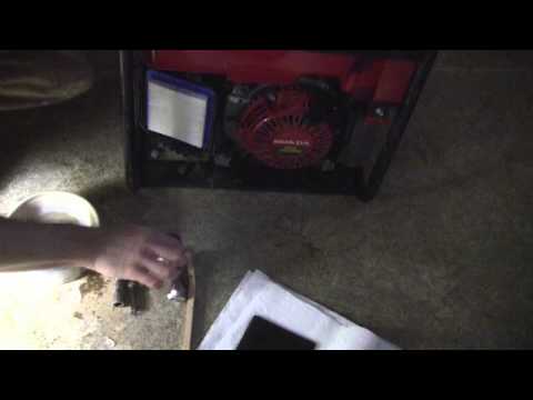 honda generator 3000c basic service (1/3)