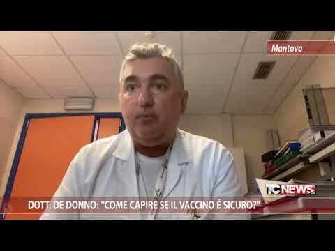 Dr. De Donno: "How can I tell if the vaccine is safe?"