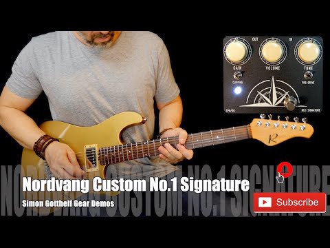 ギター NO.1 SIGNATURE V1.5 PLUS FINAL EDITION Nordvang Custom - No. 1 Signature Pedal V1.5 | Reverb