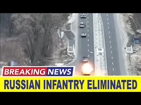 Russian Infantry Eliminated And Armor Destroyed In Close Range Ambush By Ukrainian Soldiers