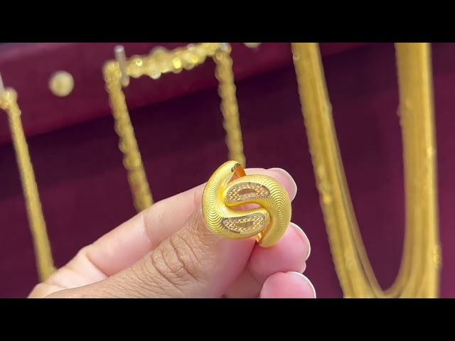 خاتم ذهب عيار 21