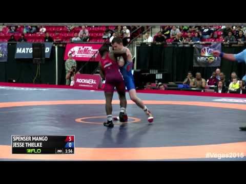 59 kg Finals - Spenser Mango (Army WCAP) vs Jesse Thielke (NYAC)