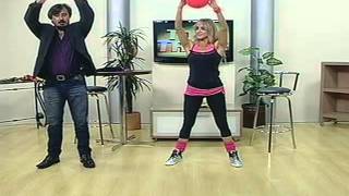 Programa Toda Tarde - Tv Transamérica PARA FAZER EM CASA -Exercícios Aeróbicos