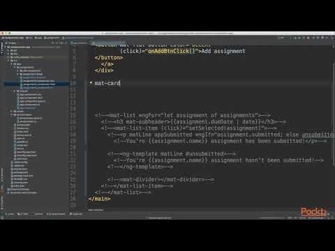 Learning Angular 7 Material Cards Part 1 | packtpub com