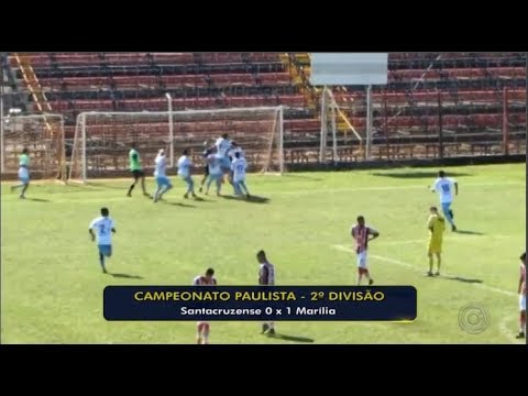 Santacruzense 0x1 Marília - Camp. Paulista Segunda Divisão 2019