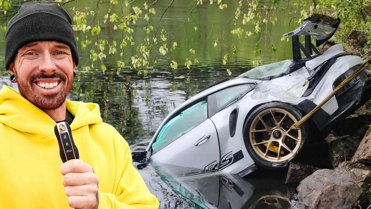 I REBUILT A PORSCHE 911 GT3RS THAT WENT SWIMMING