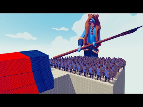 100x BRAWLER + 3x JARL vs EVERY GOD - Totally Accurate Battle Simulator TABS