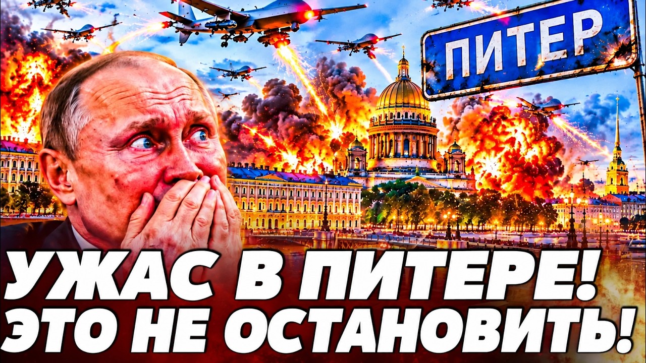 ⚡️ПРЯМО СЕЙЧАС! ЭТОТ УДАР ВСЁ ИЗМЕНИЛ! ОТ ПИТЕРА ОСТАЛИСЬ РУИНЫ! РУССКИЕ В П?