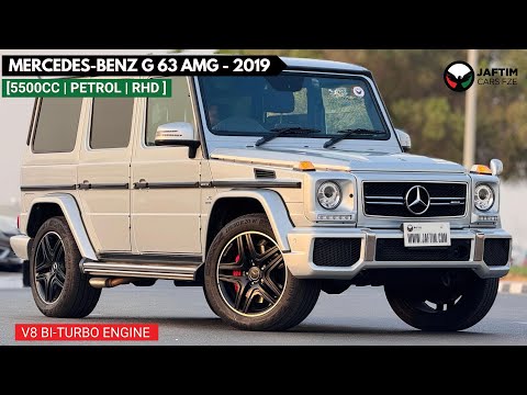 MERCEDES-BENZ G 63 AMG 2019 G-WAGON RHD | FLAGSHIP SUV REVIEW WITH SUNROOF, LEATHER, 4WD | JAFT0388