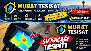 Bizim Bulamadığımız Kaçağı Yine Ancak Biz Buluruz. Eryaman Kameralı Su Kaçak Tes