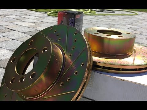 BMW F30 BRAKE UPGRADE: Cquence Slotted Rotors and Pads