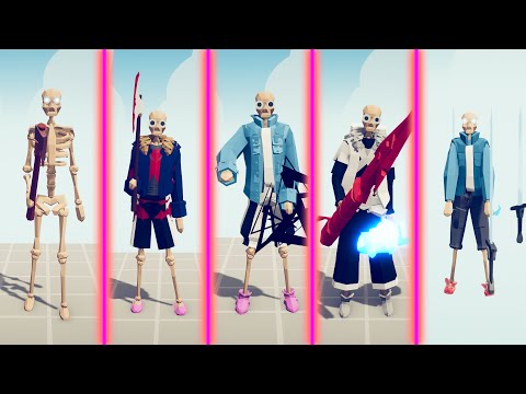 EVOLUTION OF SANS - Totally Accurate Battle Simulator TABS