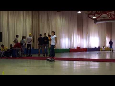 Rollerclub Cup 2013/  Czapla Ewelina, 8th place classic slalom women