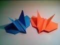 Como hacer un avión boomerang de papel que vuelve ...