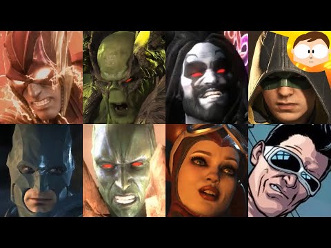 GAMES' FUNNIEST MOMENTS ⚉ Injustice 2 & Injustice Gods Among Us