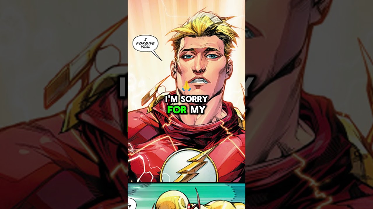 The Flash Forgives Reverse Flash ⚡ #comics #explained #viral #dccomics #theflash #123 #404