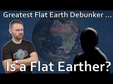 Flat Earther proving the globe .... Again!