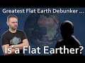 Flat Earther proving the globe .... Again!
