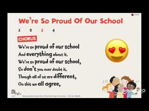 We are so proud of our school and everything about it