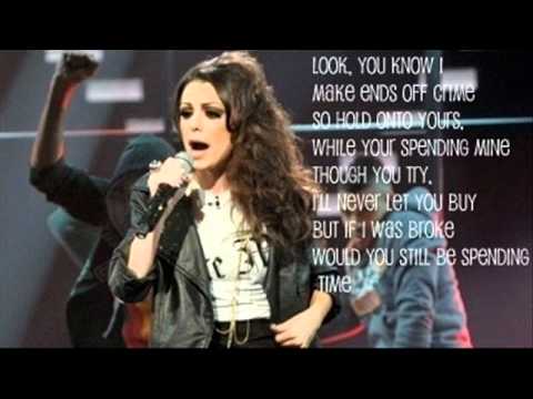 Cher Lloyd - Just be good to me (Lyrics on screen)