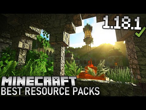 TOP 10 Best Texture Packs for 1.18.1 🥇