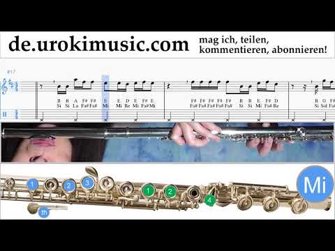 Flötenunterricht The Chainsmokers - Sick Boy Noten Lernen um-ih995