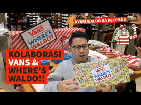 KOLABORASI VANS & WHERE'S WALDO!! SUSAH NYARINYA!