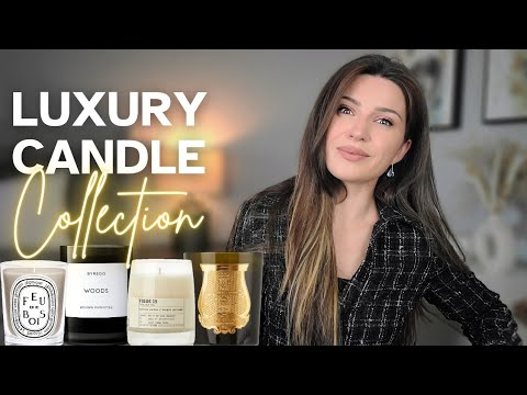 MY ENTIRE LUXURY CANDLE COLLECTION 🤎 Diptyque, Le Labo, Byredo, etc. + which are worth the $$$
