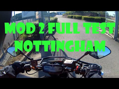 2020 FULL MOD 2 MOTORCYCLE TEST - NOTTINGHAM - 0 FAULT PASS