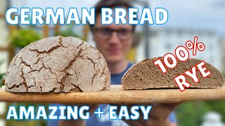 The Last German Bread Recipe You Ever Need - Dark Sourdough Rye Bread