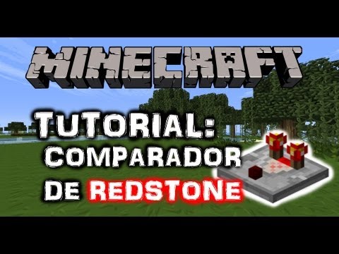 MineCraft 1.7.5  Como usar Comparador de Redstone
