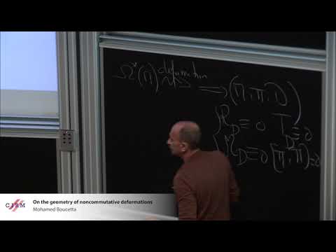 Mohamed Boucetta: On the geometry of noncommutative deformations