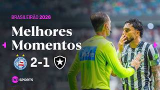 'FILHO DA P*'! GOLEIRO É EXPULSO POR XINGAR JUÍZ E GOL CONTRA ASSUSTADOR | BAHIA 2 X 1 BOTAFOGO