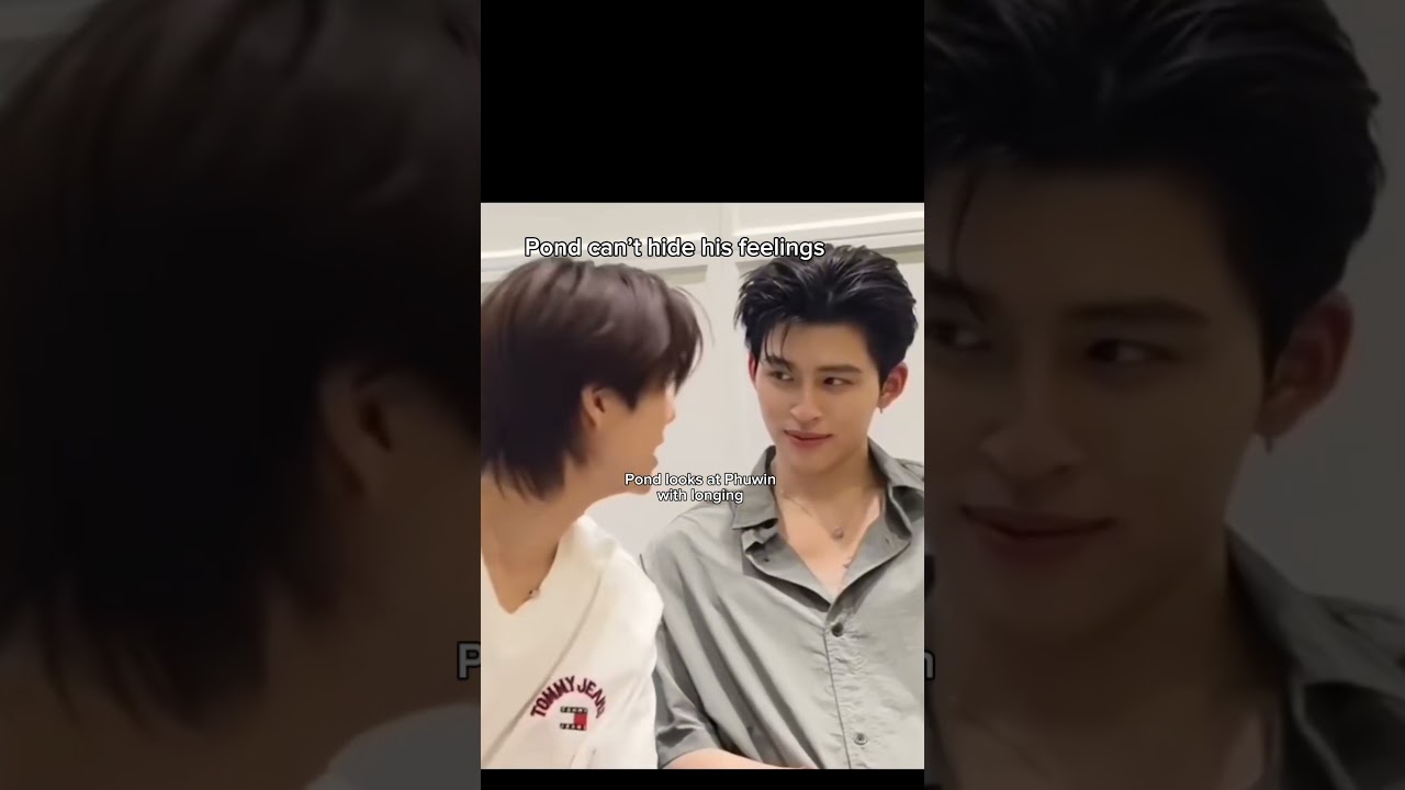 Pond can't hide his feelings anymore