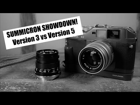 Leica 50mm Summicron Showdown - Version 3 vs Version 5