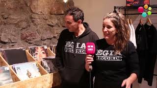 Beñat Maneirok eta Haizea Fernandezek Egia Records disko denda ireki berri dute Donostian