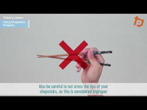 How to Use Chopsticks Properly for Right-Handed People