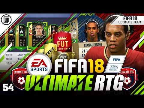 THE GOD - RONALDINHO!!! FIFA 18 ULTIMATE ROAD TO GLORY! #54 - #FIFA18 Ultimate Team