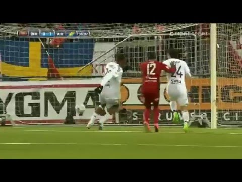 All Goals Sweden Allsvenskan Östersunds FK 0-2 AIK Fotboll  - 07.04.2016