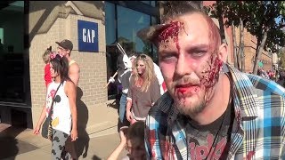 preview picture of video 'Zombie Walk Kansas City October 2013'