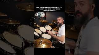 EPIC DRUM BREAK - POISON HEART - RAMONES - MARKY RAMONE