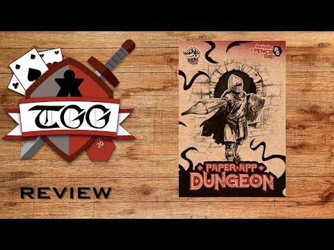 Paper App Dungeon Board Game Review
