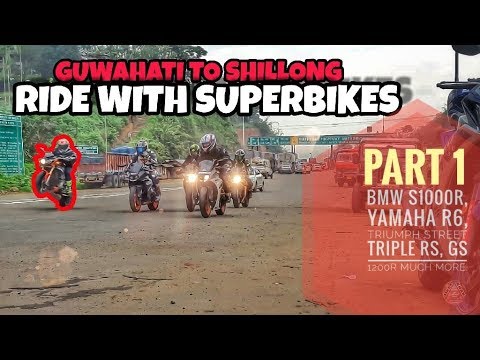 Guwahati to Shillong | Superbikes AutoShow 2018 | Part 1