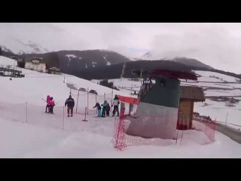 Risalita integrale skilift biposto Leitner "Brunner" - Maranza (BZ)