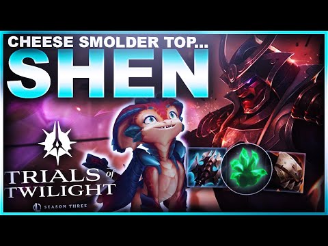WE'RE AGAINST CHEESE SMOLDER TOP... IS SHEN THE ANSWER? | League of Legends