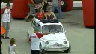 preview picture of video 'MediaGold.it - 25° Raduno Fiat 500 a Garlenda 2008'